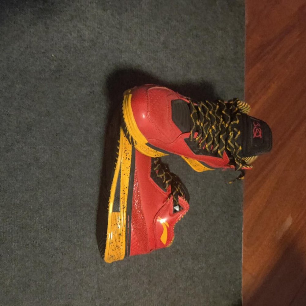 Li Ning Way Of Wade 2 Code Red Wow Dwayne Wade Sz… - image 8